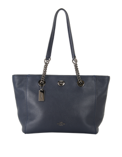 Pre-loved Turnlock Chain Tote - £130